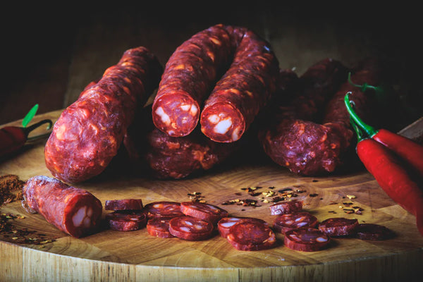 Mixed of Saucisson & Saucisse Piquante (Free range) - Bulk