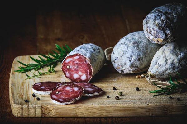 Mixed of Saucisson & Saucisse Sèche aux Herbes  (Free range) - Bulk